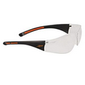 Lightweight Wrap-Around Safety Glasses w/ Nose Piece